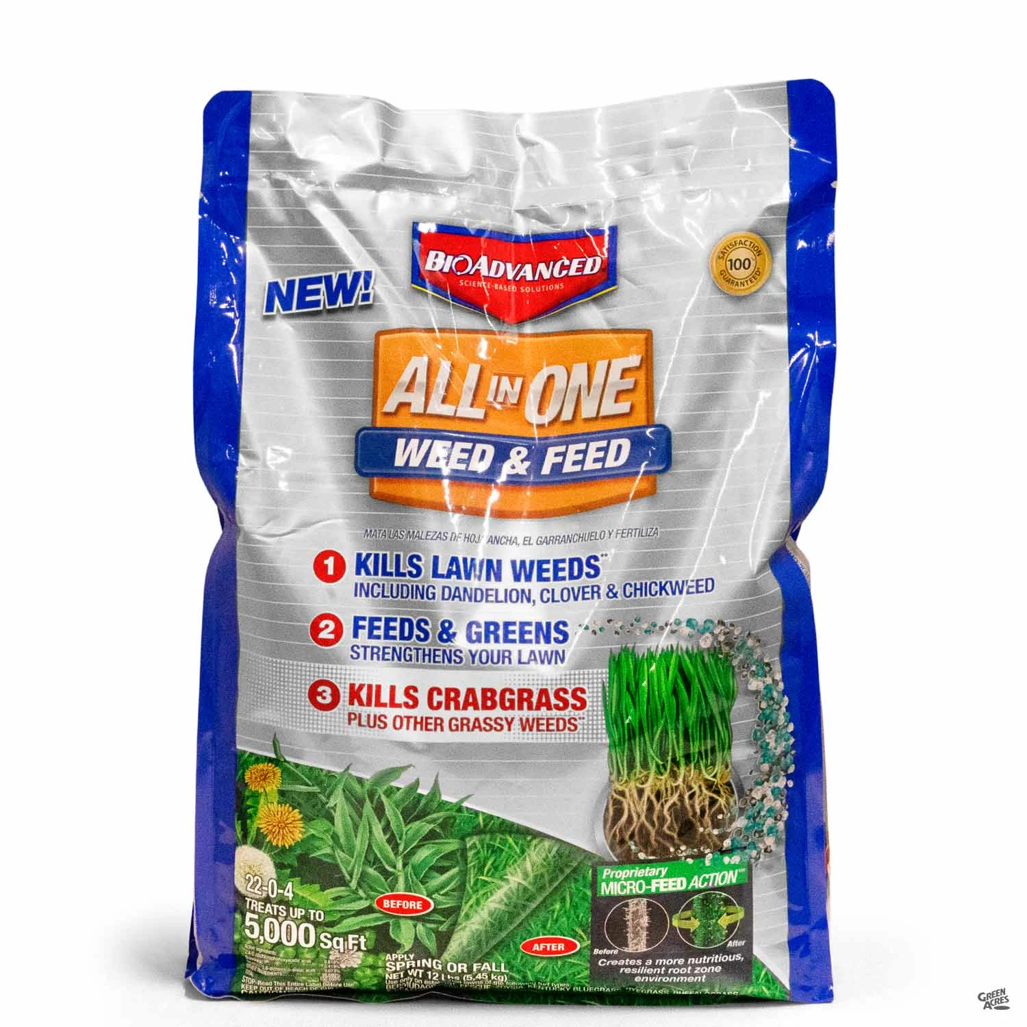BioAdvanced® All-In-One Weed & Feed 1 BioAdvanced® All-In-One Weed & Feed