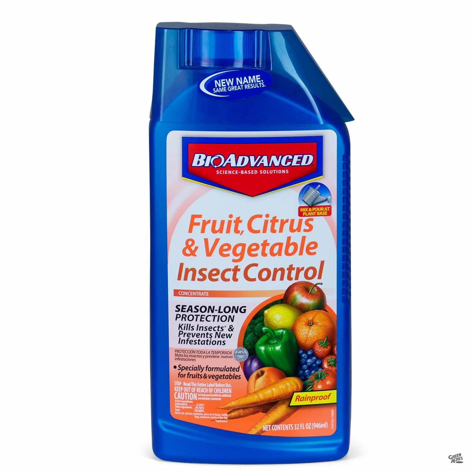 BioAdvanced® Fruit, Citrus & Vegetable Insect Control Concentrate 1 BioAdvanced® Fruit, Citrus & Vegetable Insect Control Concentrate
