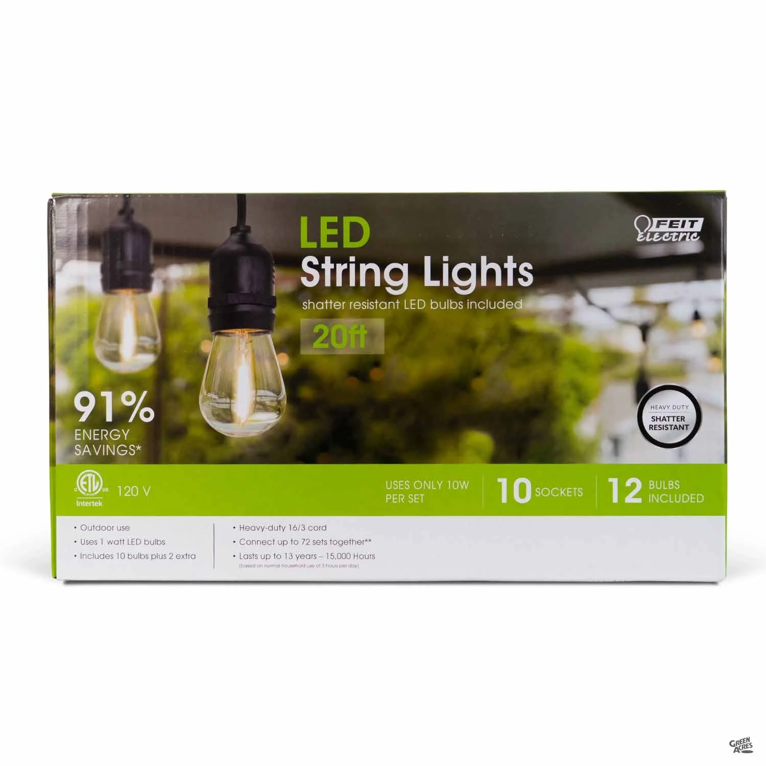 Amber LED String Light Set 1 Amber LED String Light Set
