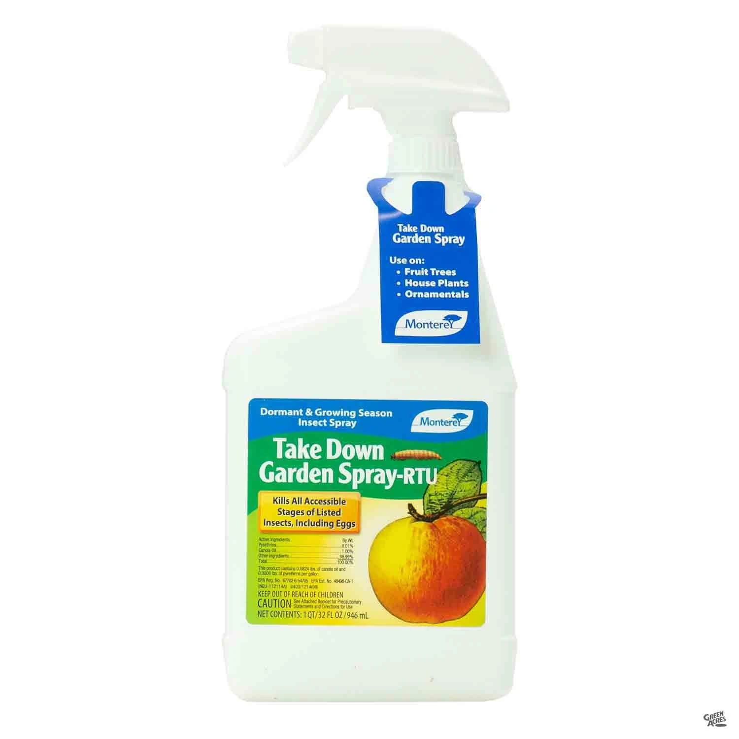 Monterey Take Down Garden Spray 32 Oz RTU 1 Monterey Take Down Garden Spray 32 Oz RTU